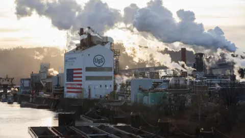 Getty Images U.S. Steel's Clairton Coke Works rests along the Monongahela River in Clairton