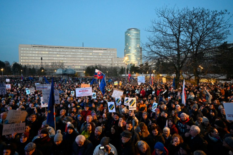 Bratislava protests